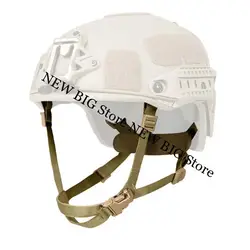 Sistema de sujeción casco táctico cincha H-Nape MICH/FAST/M88