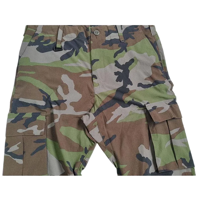 Pantalones tácticos camuflaje secado rápido hombre, múltiples bolsillos - imagen 5