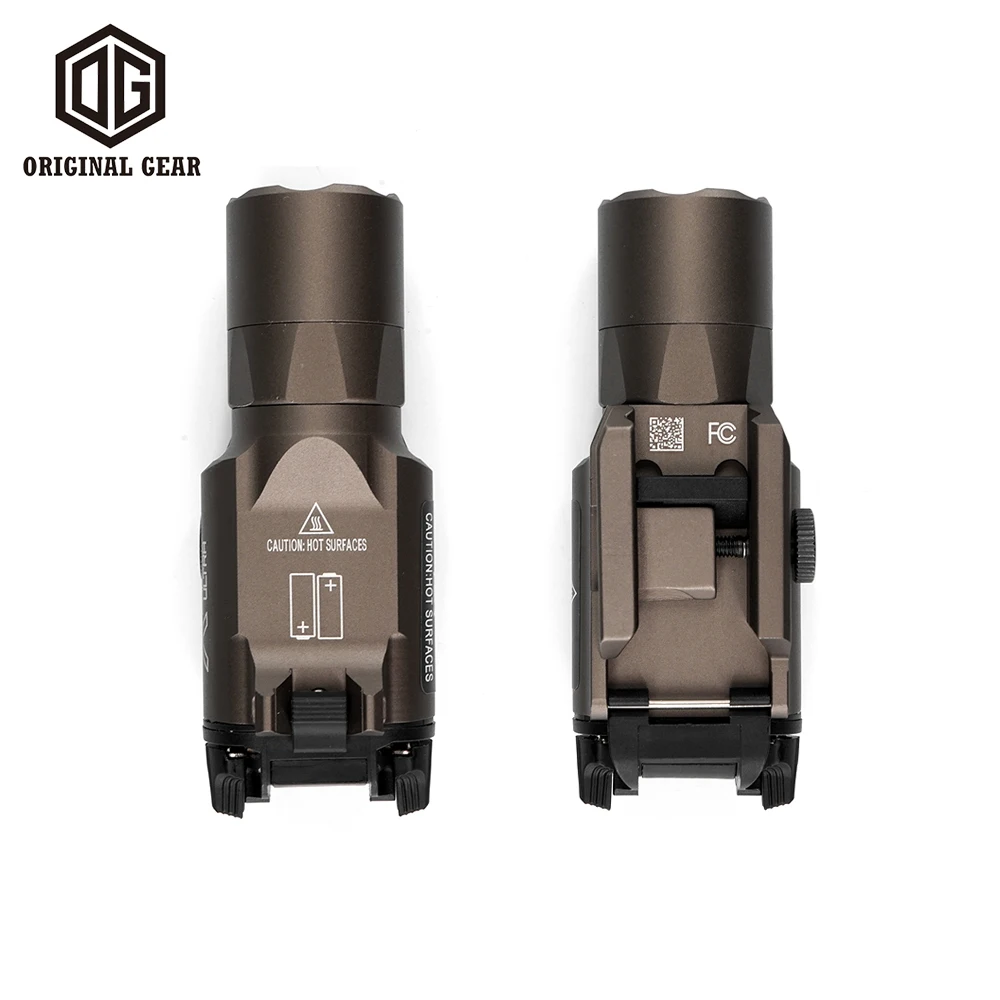 Linterna LED táctica X300U vista frontal