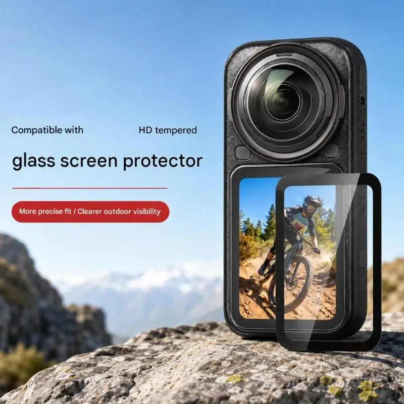 Protector vidrio templado cámara – Marco negro con kit herramientas - imagen 4