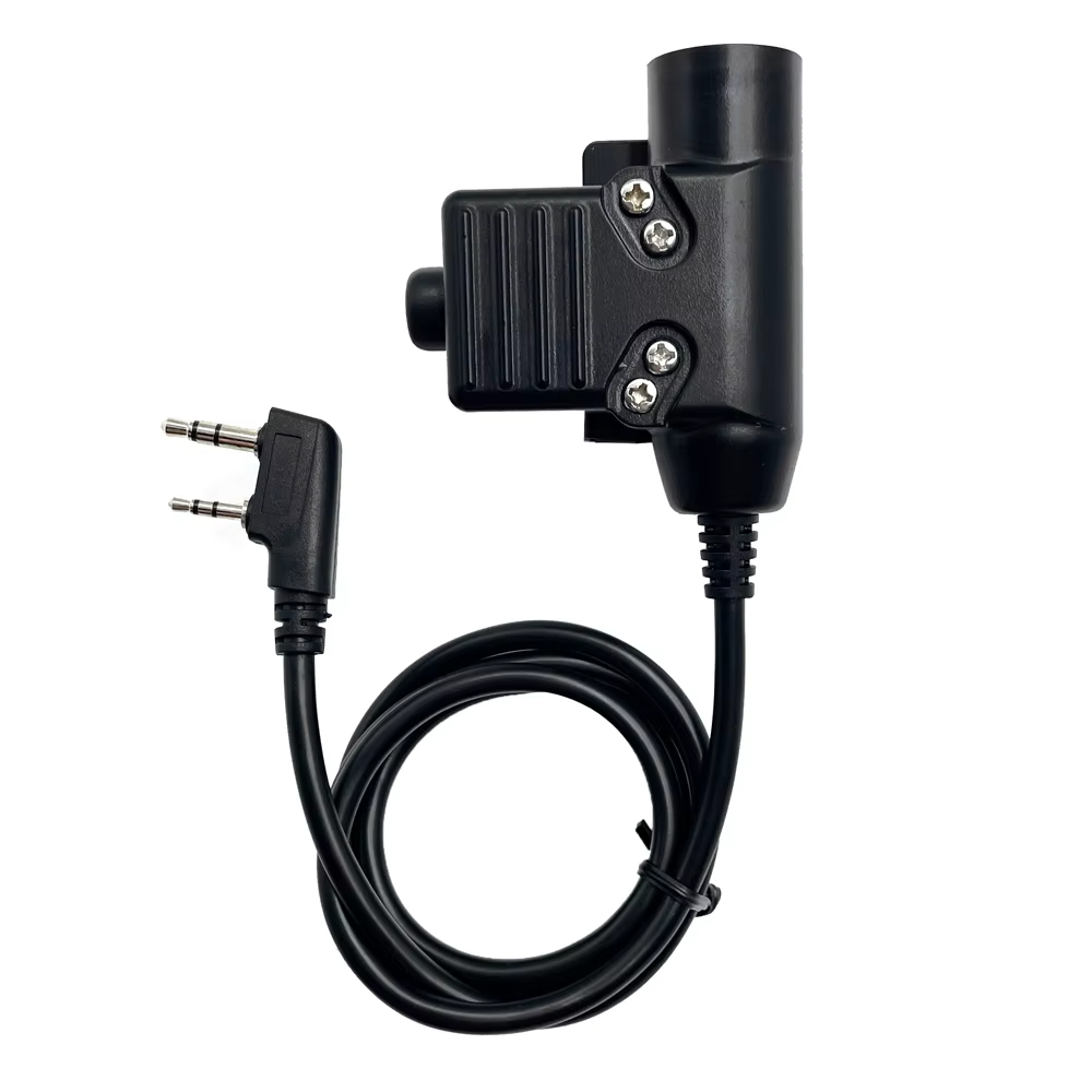 Adaptador U94 PTT táctico Kenwood para Baofeng con enchufe - imagen 3