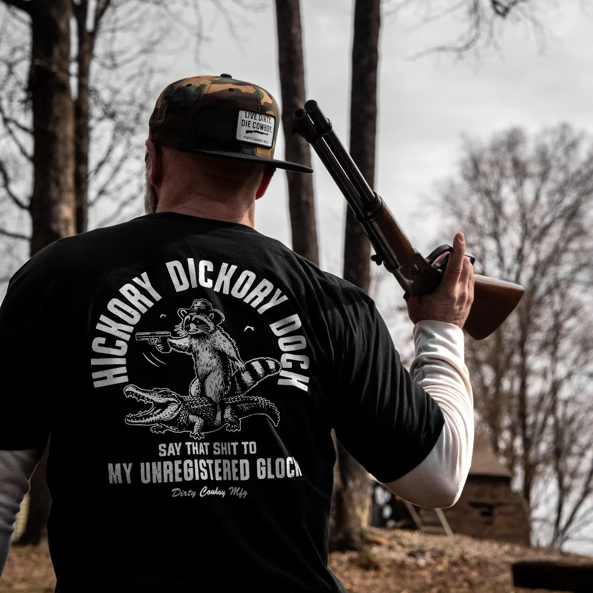 Hickory Dickory Dock camiseta táctica militar de algodón puro - imagen 5