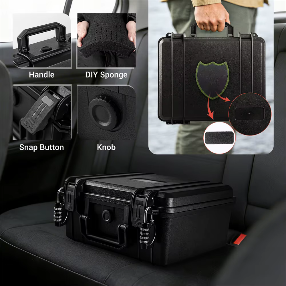 Estuche táctico impermeable y resistente para pistola - imagen 4