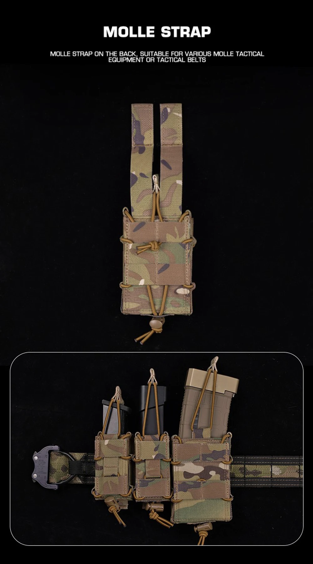Montaje en plataforma MOLLE