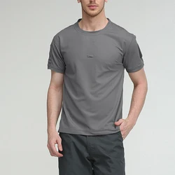 Camiseta táctica para hombre - secado rápido y transpirable