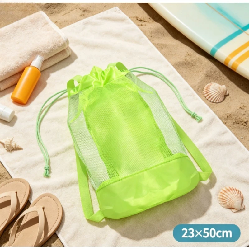 Bolsa malla cierre cordón playa piscina portátil - imagen 5