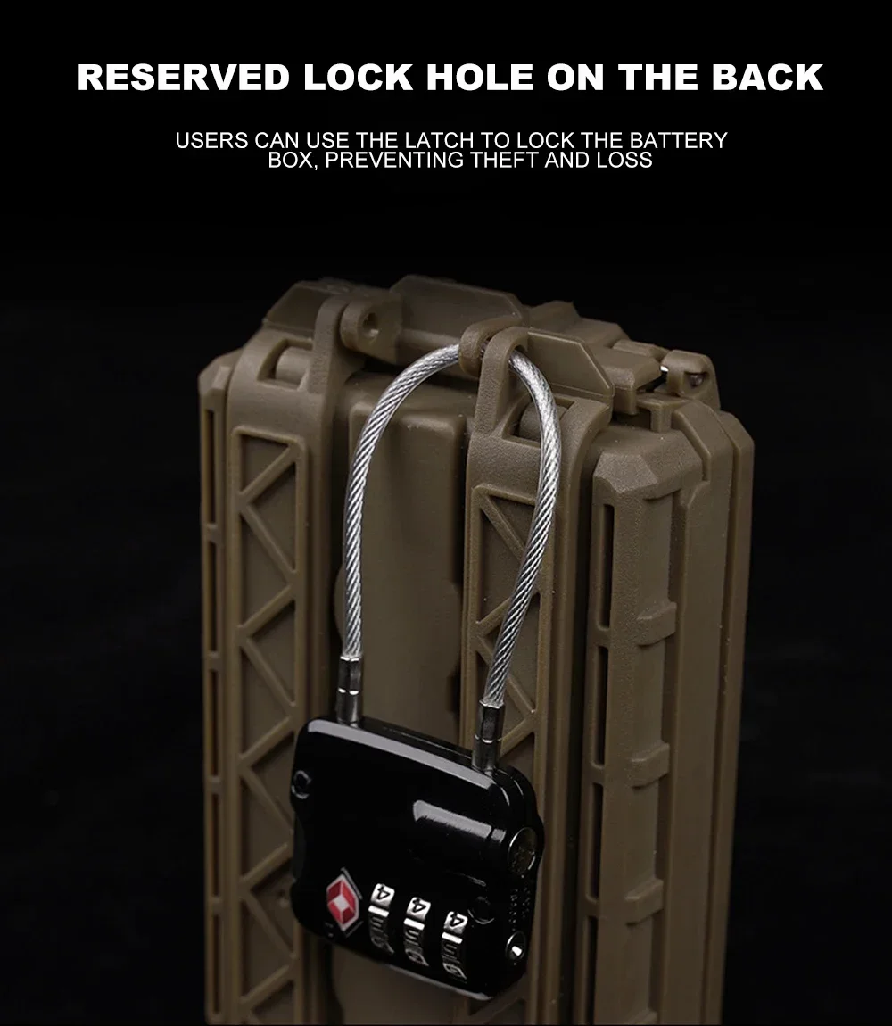 Chaleco táctico MOLLE con bolsa modular impermeable para batería - imagen 5