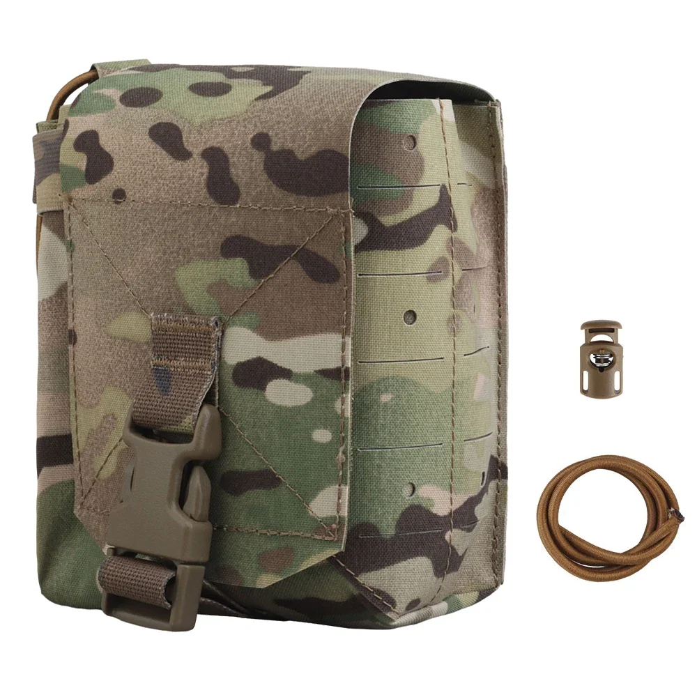 Bolsa táctica MOLLE admin – Soporte para walkie-talkie