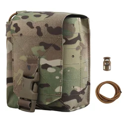 Bolsa táctica MOLLE admin – Soporte para walkie-talkie