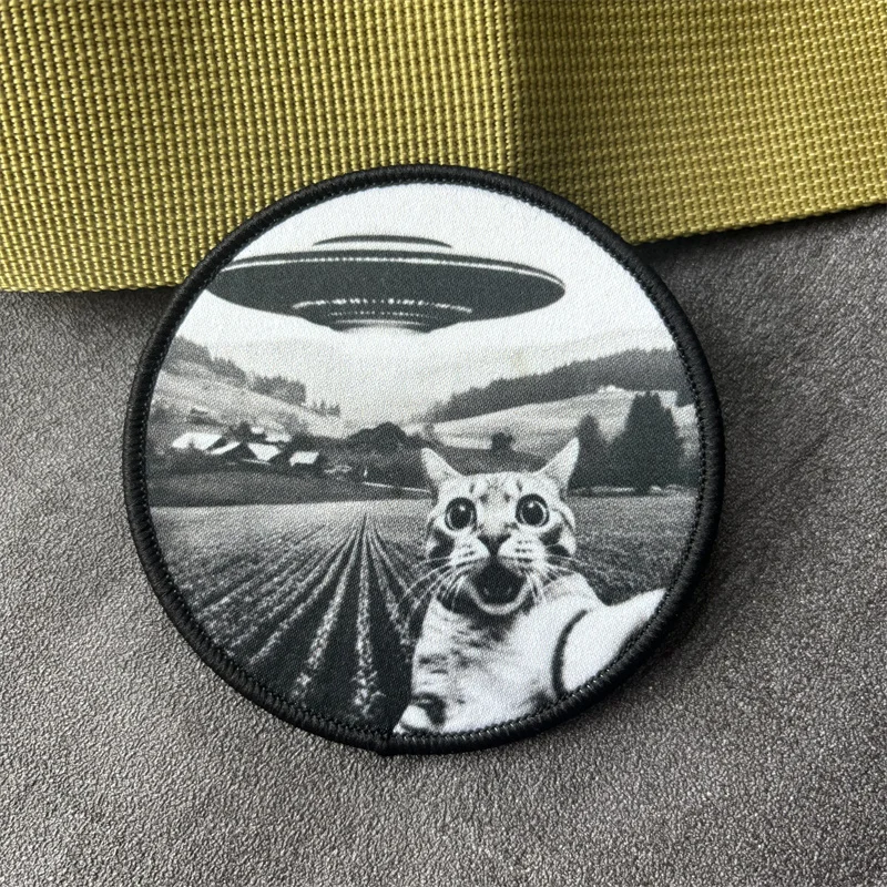 Parche táctico moral animal con velcro para mochila y ropa - imagen 3