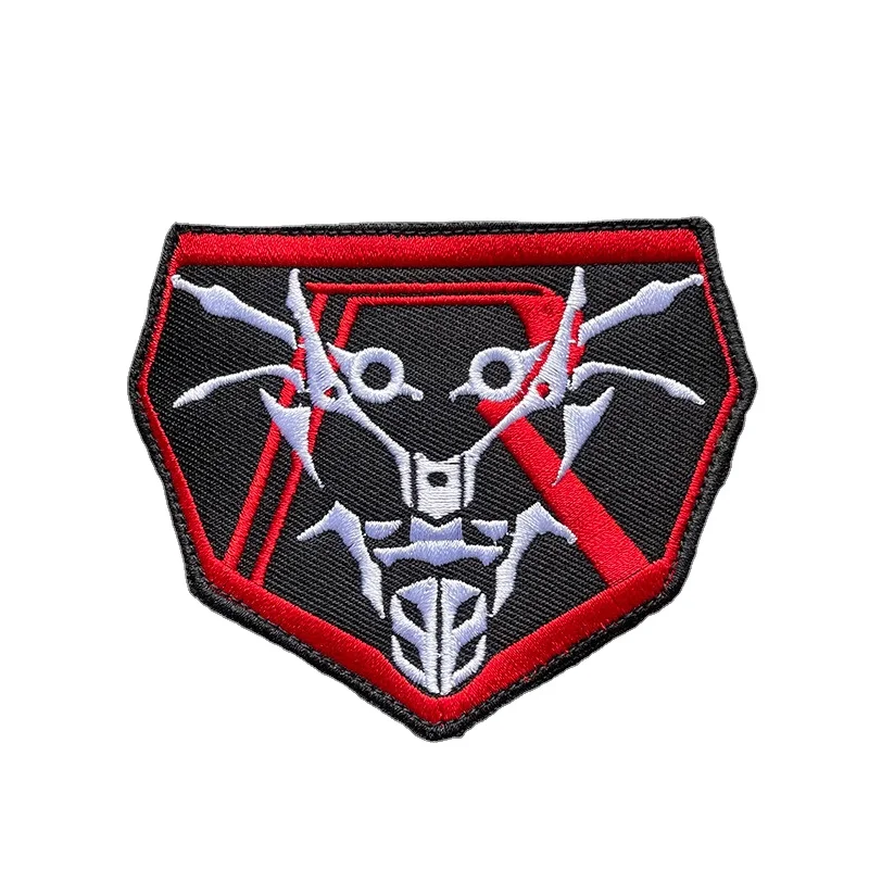 Parche bordado Kamen Rider – Termoadhesivo para mochila táctica - imagen 5