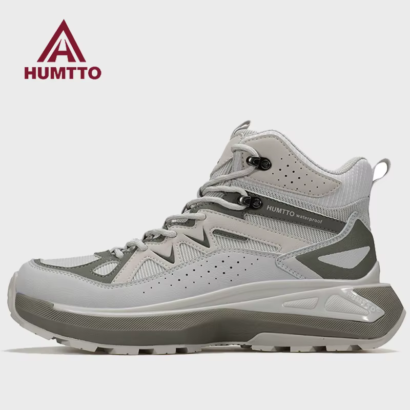 HUMTTO Botas de Senderismo Impermeables Hombre – Tácticas Desierto - imagen 3