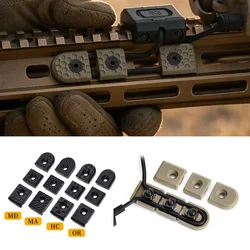 Wadsn Interruptor Táctico Remoto M-LOK Keymod para Linterna PEQ DBAL Nylon