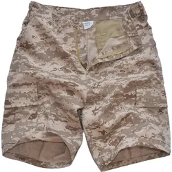 Bermudas tácticas BDU MARPAT Desert Digital – entrenamiento exterior