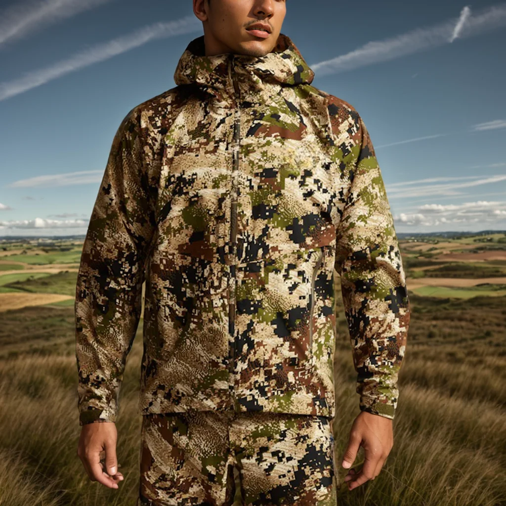 Chaqueta impermeable táctica hombre repelente al agua de secado rápido - imagen 4