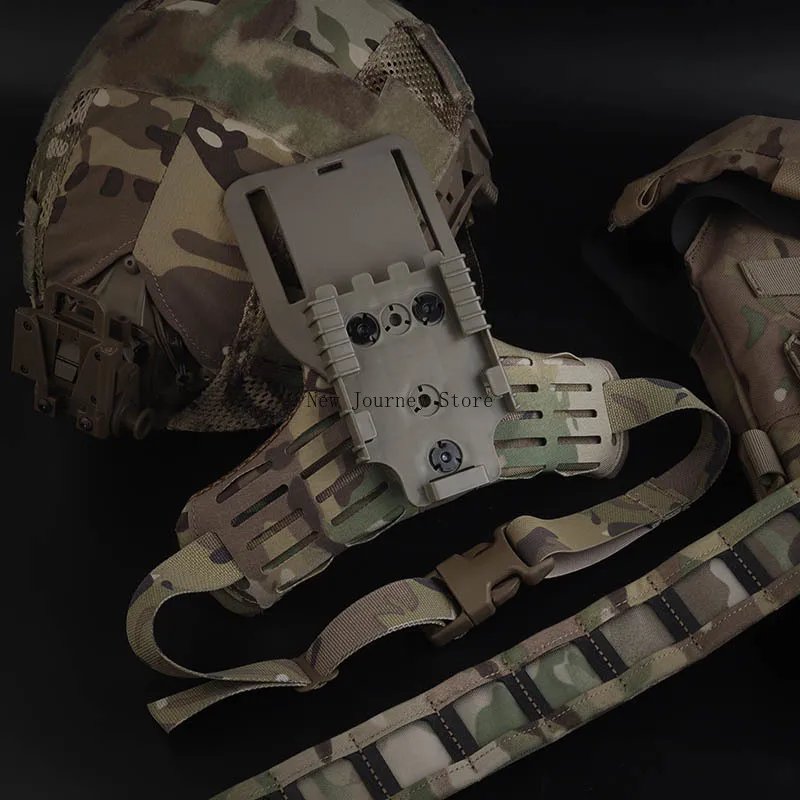 Adaptador táctico QLS MOLLE para funda kit lateral muslo rápida - imagen 2