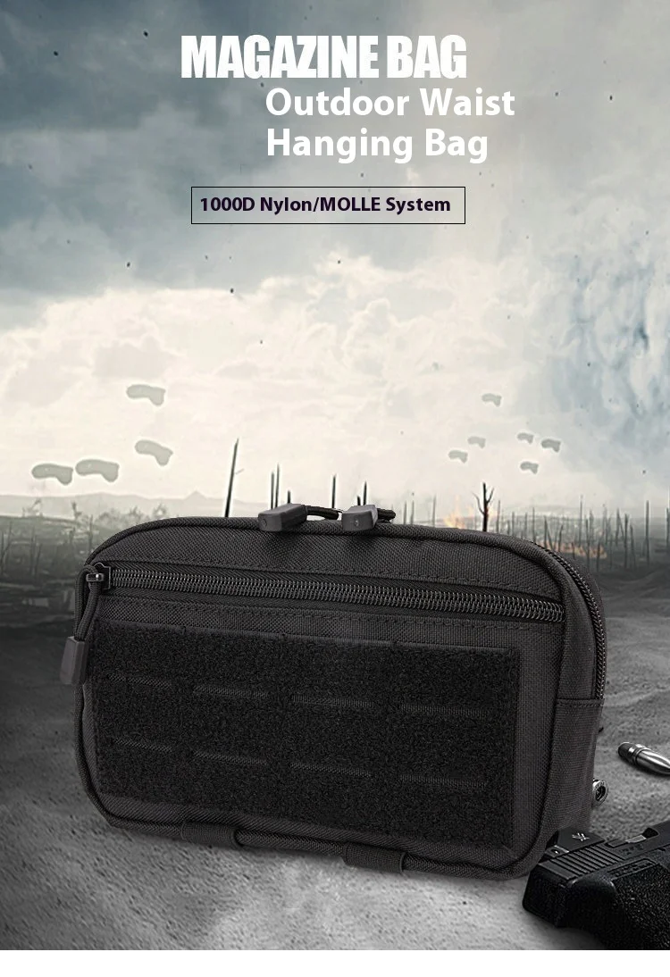 Paquete de cintura táctica con accesorios Molle