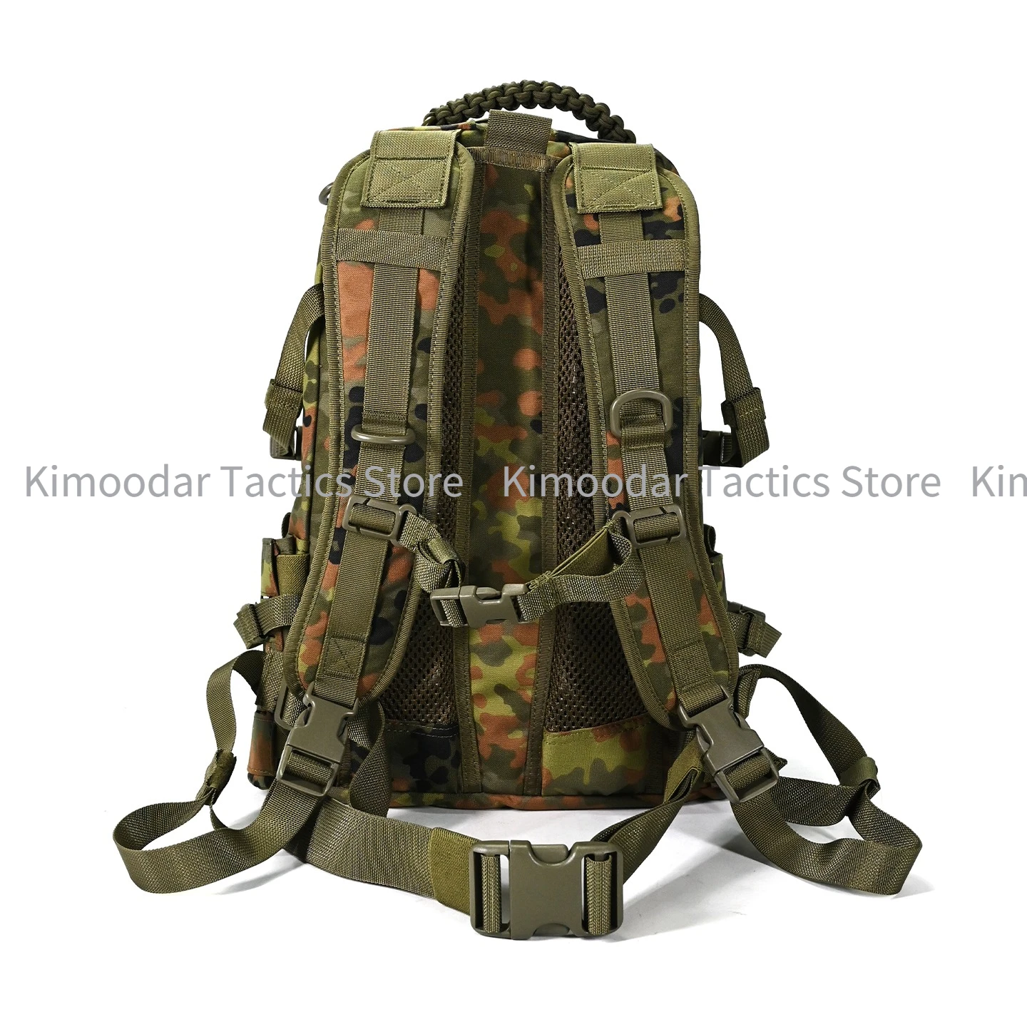 Mochila táctica Flecktarn con sistema MOLLE para ordenador y viaje - imagen 4