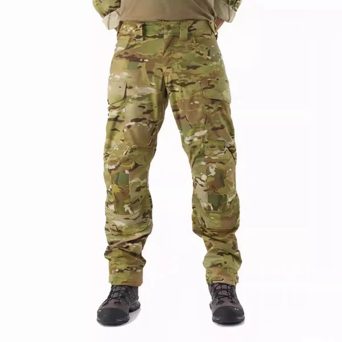 Pantalón táctico patrón hoja impermeable cortaviento transpirable - imagen 5