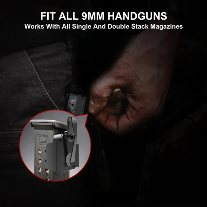Porta cargadores magnético de bolsillo resistente para airsoft - imagen 4