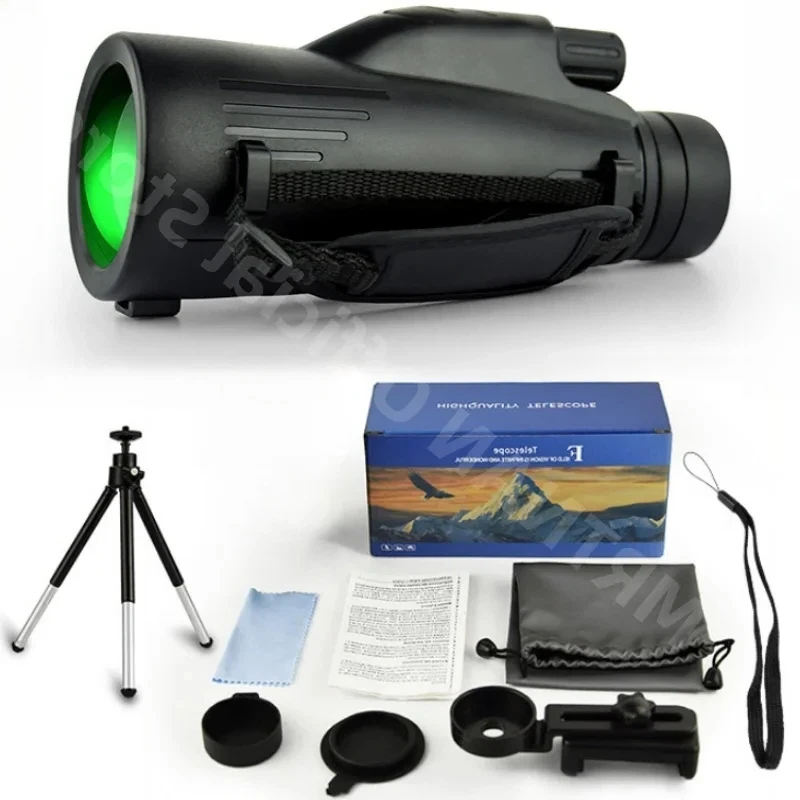 Monocular visión nocturna de largo alcance con gran aumento compacto
