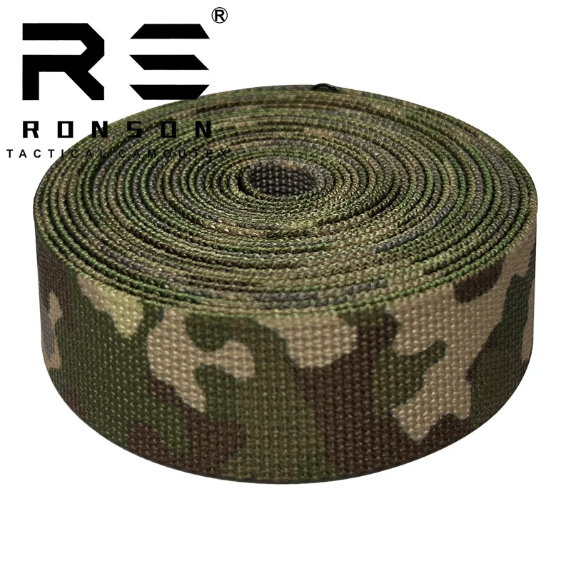 Correa táctica de nailon camuflaje MOLLE para mochila aire libre