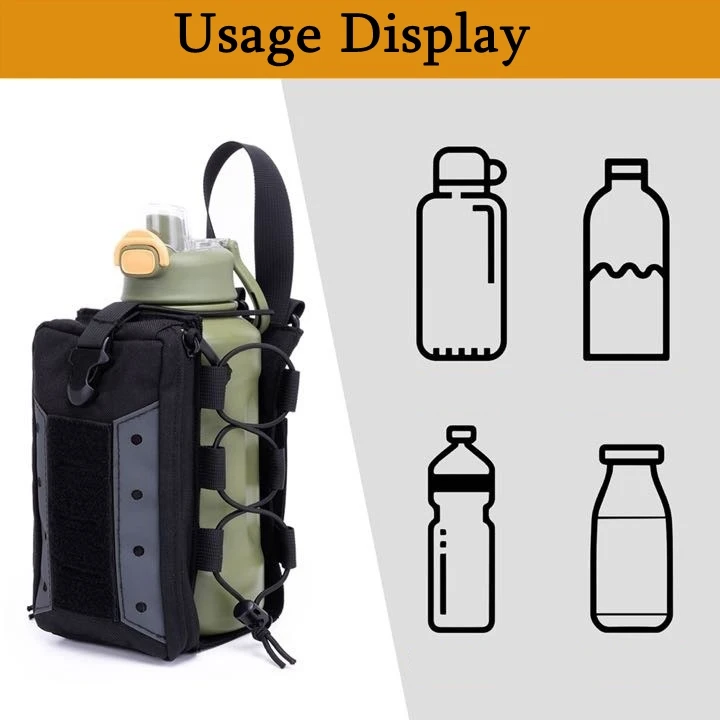 Detalle velcro y compatibilidad para accesorios
