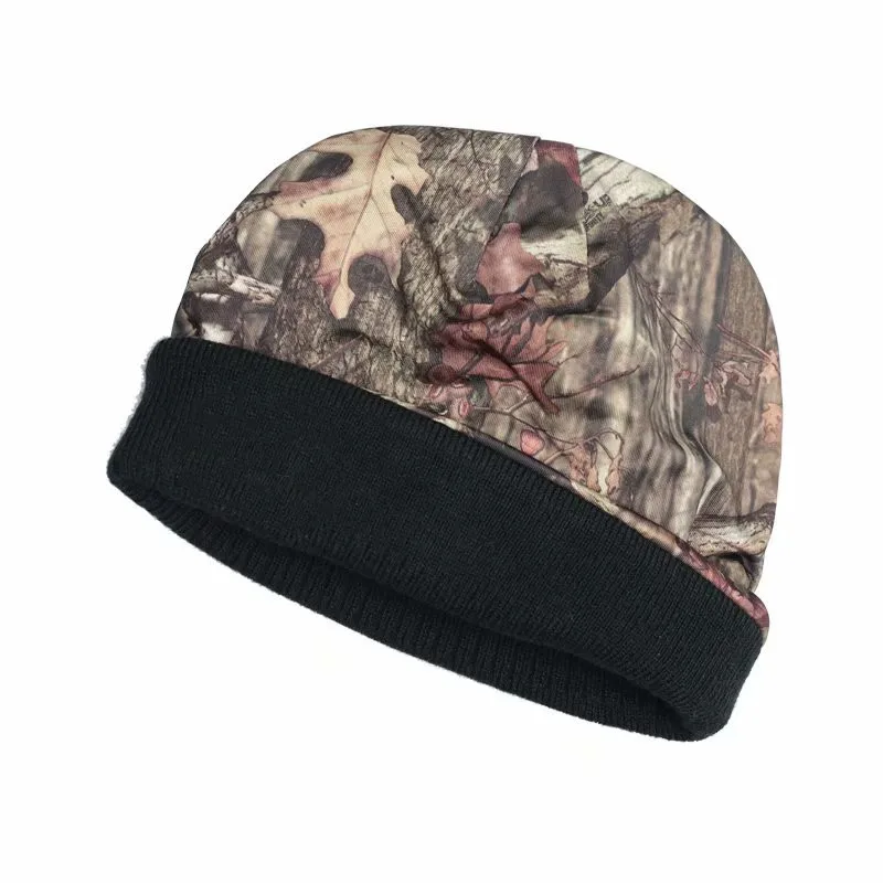 Gorro camuflaje transpirable poliéster para invierno