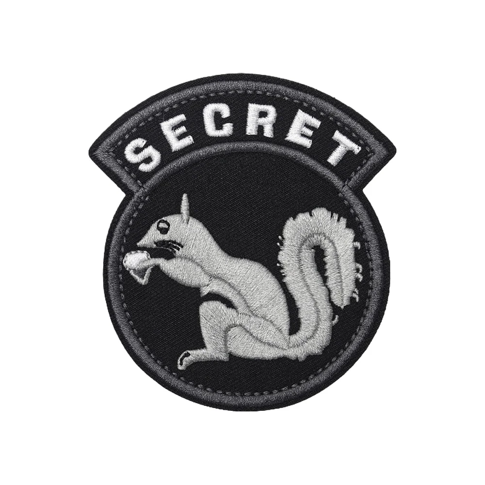 Parche táctico Velcro Secret Squirrel – Insignia Militar - imagen 2