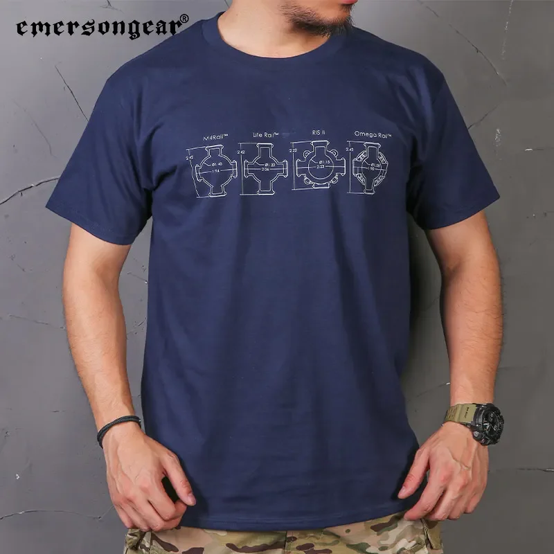 Emersongear Camiseta Táctica Tipo B para Airsoft y Outdoor - imagen 3