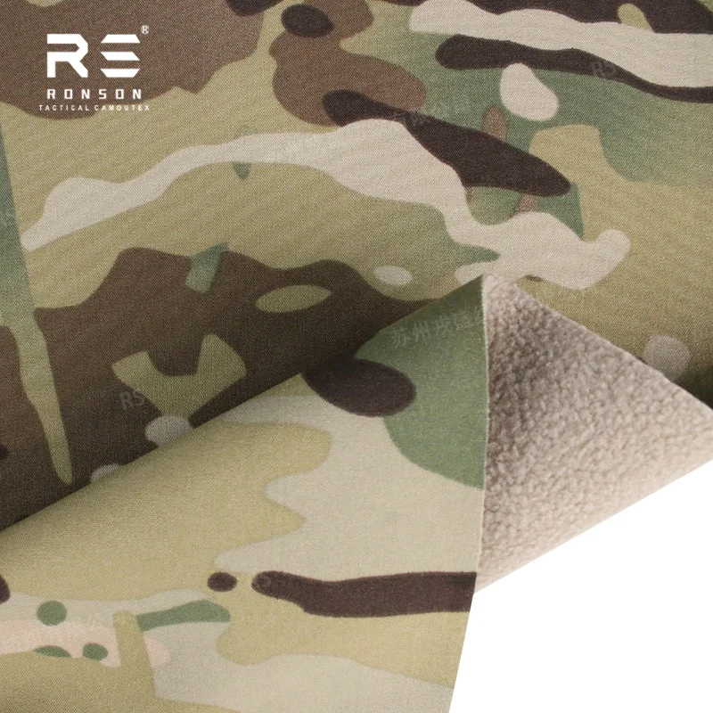 Softshell camuflaje MC polar laminado elástico NIR/IRR, cortaviento - imagen 5
