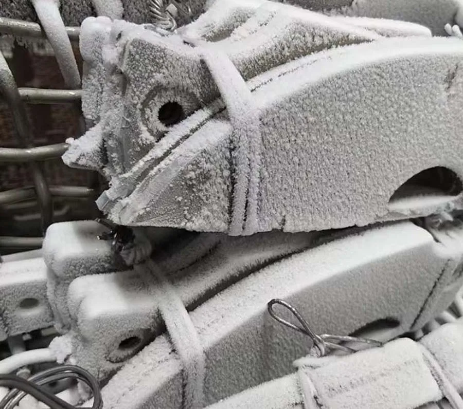 Detalle del satén y la hoja