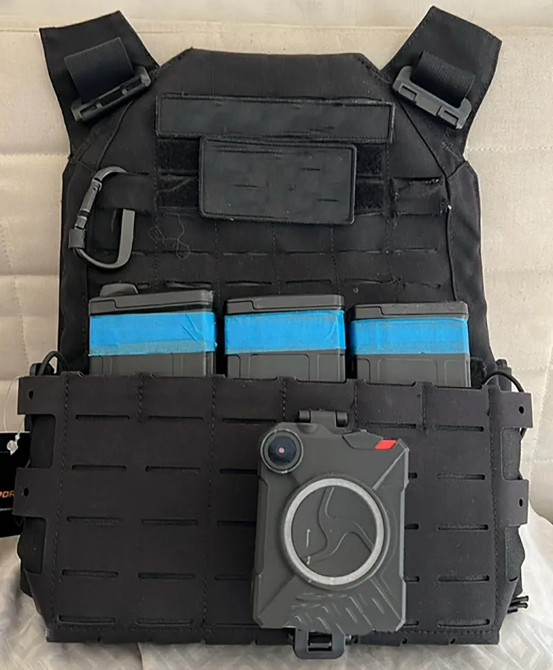 Panel frontal MOLLE de desmontaje rápido para chaleco táctico AR/M4