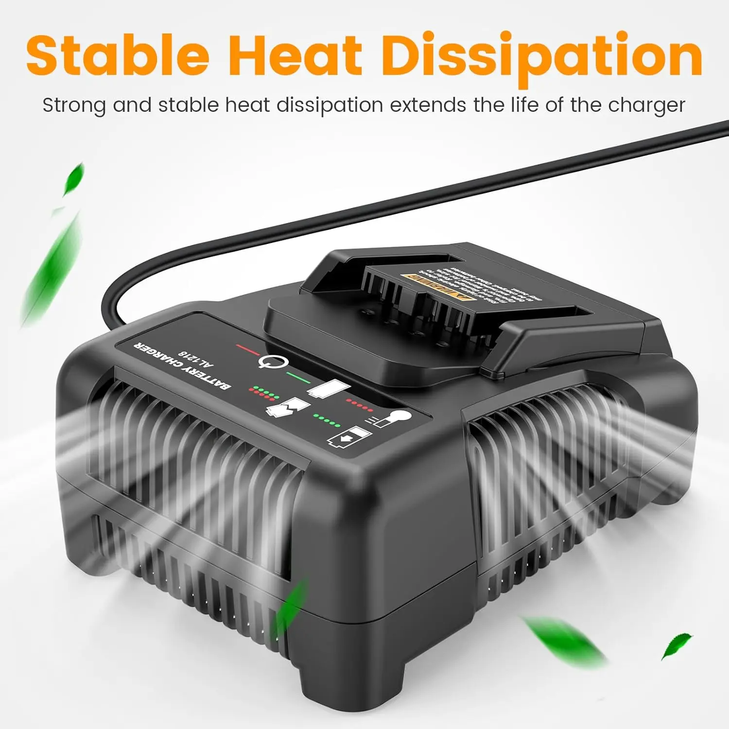 Cargador rápido compatible NiCad/Li-Ion para AEG y RIDGID