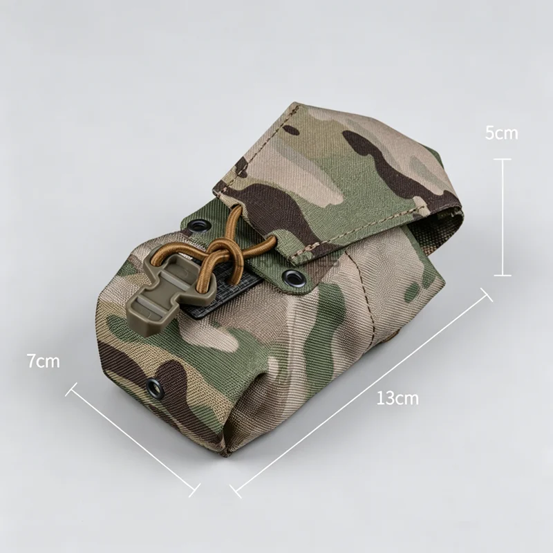 Porta radio MOLLE táctica de pecho para cargadores y Airsoft - imagen 4