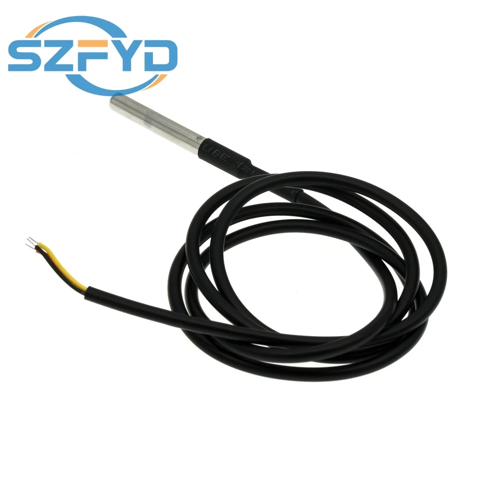 Sonda de temperatura DS18B20 impermeable rosca acero inoxidable