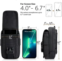 Bolsa táctica MOLLE para cinturón – Accesorio outdoor militar