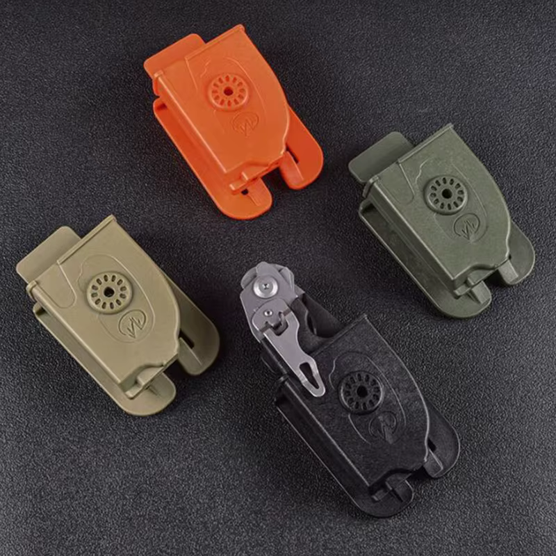 Funda táctica con clip trasero para cinturón