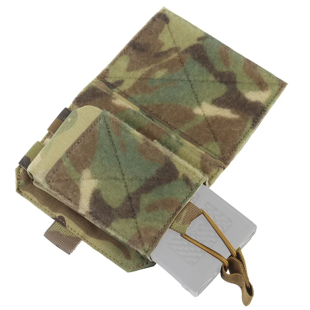 Bolsa táctica horizontal para cargador de rifle y portaplacas - imagen 2