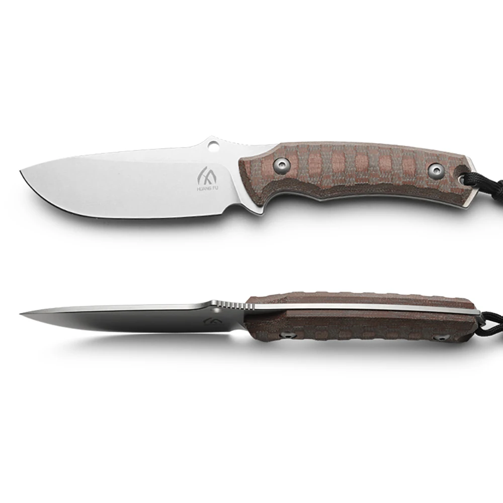 Cuchillo táctico de hoja fija G10 con funda, outdoor - imagen 4