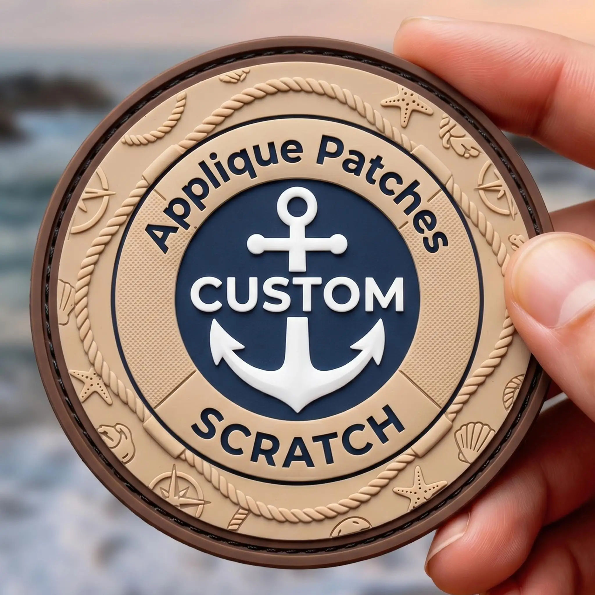 Parche PVC 3D estilo táctico para bolsos, correas, jeans y ropa - imagen 3
