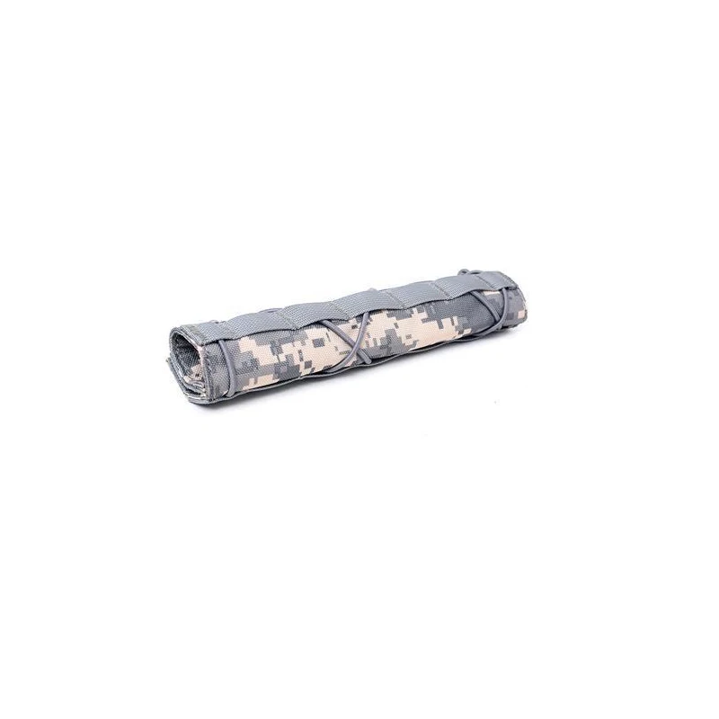 Funda táctica protectora de camuflaje para supresor silencioso