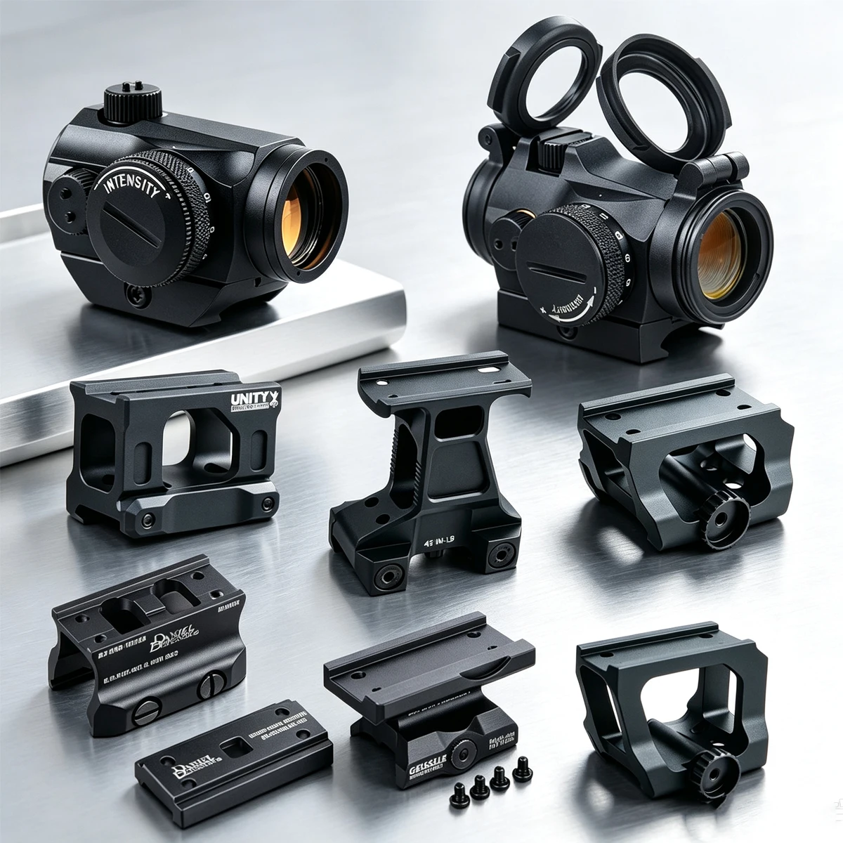 Mira réflex AIMT1/AIMT2 de punto rojo 2 MOA con montura UNITY FAST - imagen 2