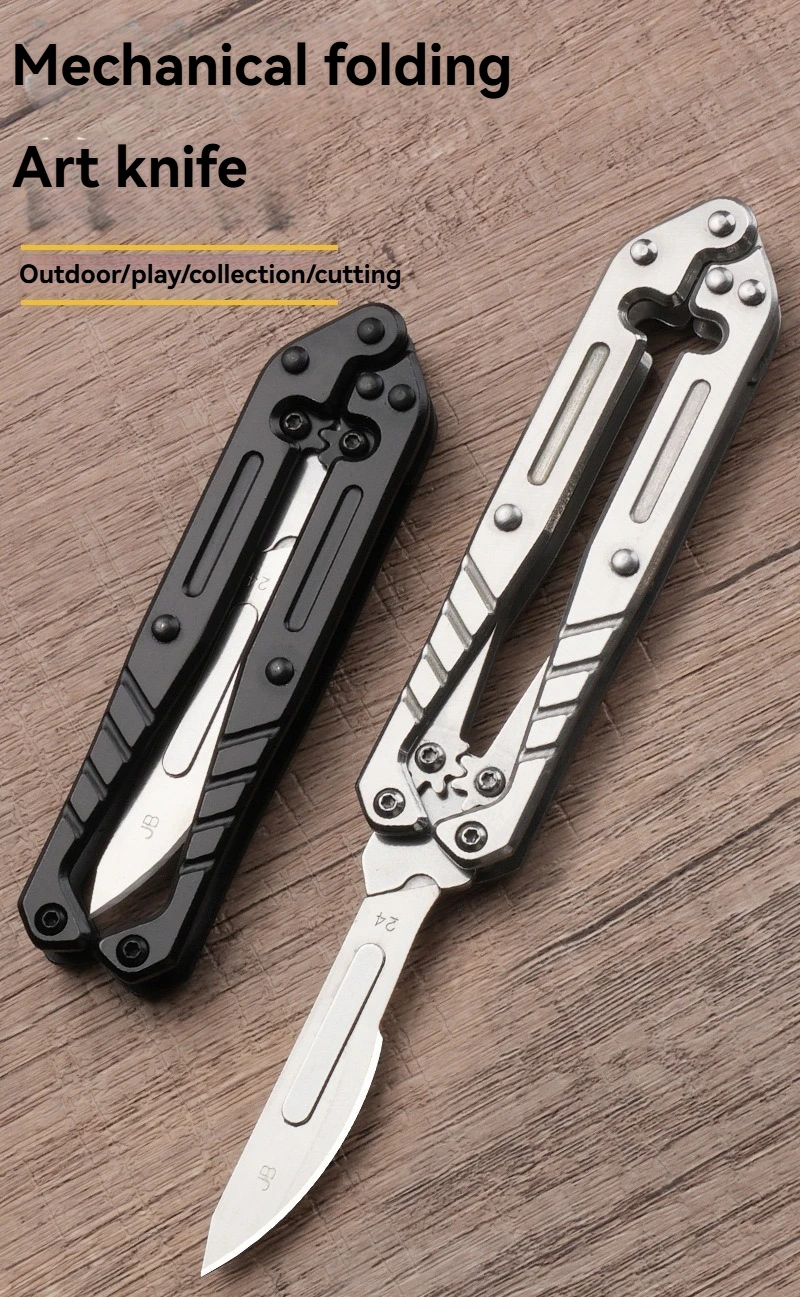 Cuchillo de arte plegable JIANLAI, diseño compacto