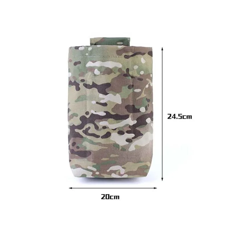 Bolsa táctica MOLLE roll-up – Almacenamiento exterior plegable - imagen 3