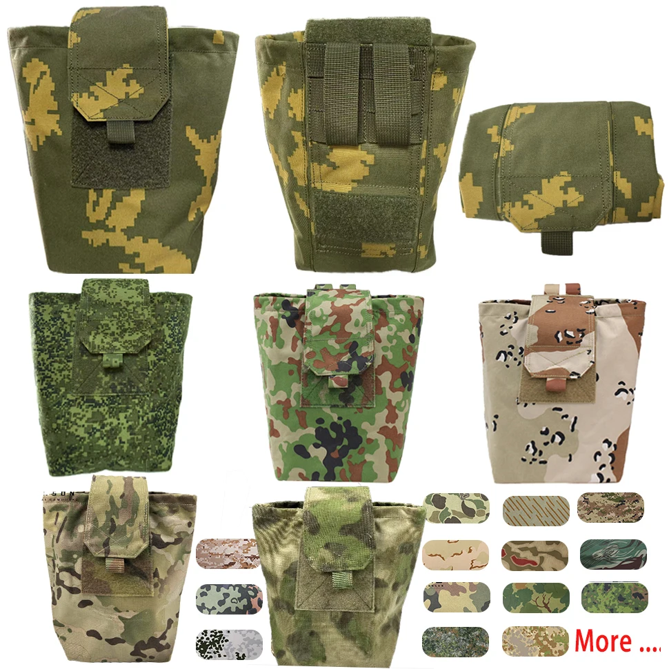 Bolsa MOLLE táctica para revistas, caza y almacenamiento camuflado - imagen 5