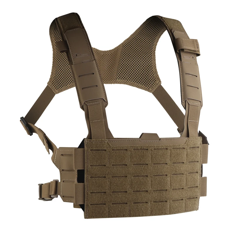 Chaleco táctico MOLLE modular ajustable ligero para entrenamiento - imagen 5