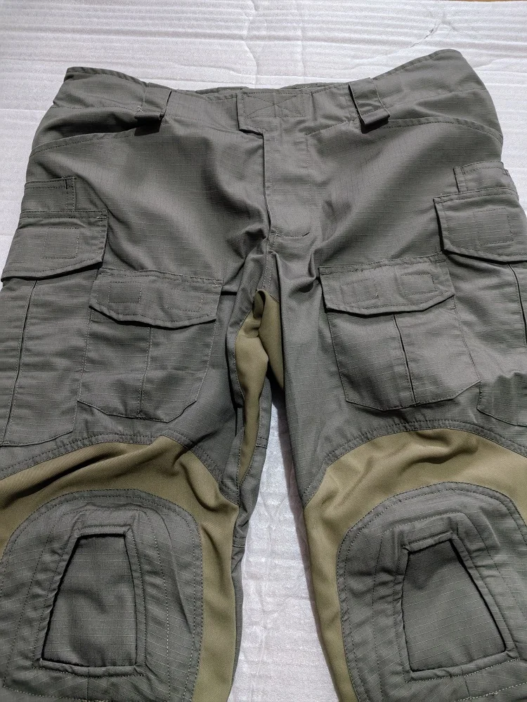Pantalones tácticos G3 verdes de caballería, ropa de trabajo - imagen 2