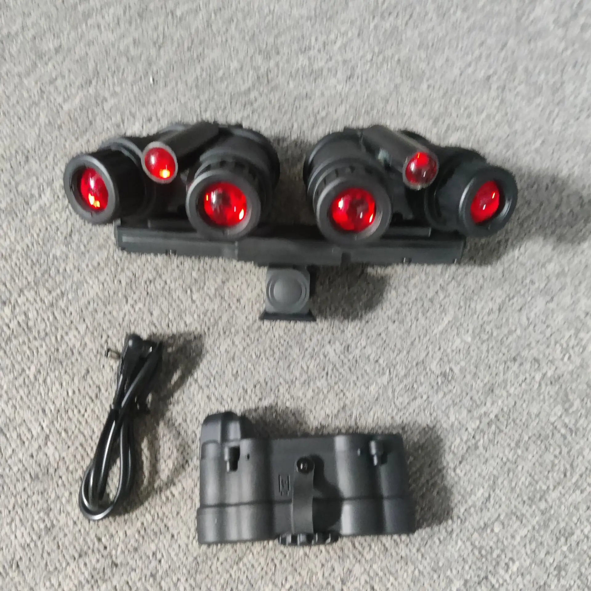 Detalle del conjunto en configuración de casco