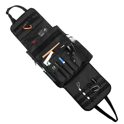 Bolsa táctica herramientas MOLLE plegable EDC portabotellas tiro